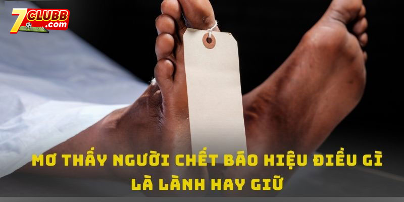 Mơ thấy người chết báo hiệu điều gì? Là lành hay dữ